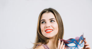Mulher aproveita o Carnaval sem TPM